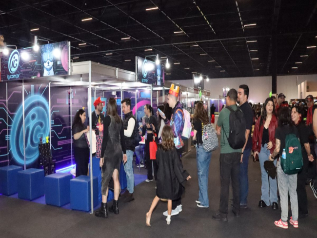 iG transforma estande em ponto de encontro na BGS 2025