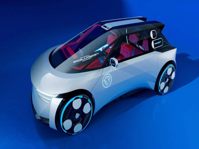 Peugeot antecipa futuro do 208 com conceito de volante quadrado