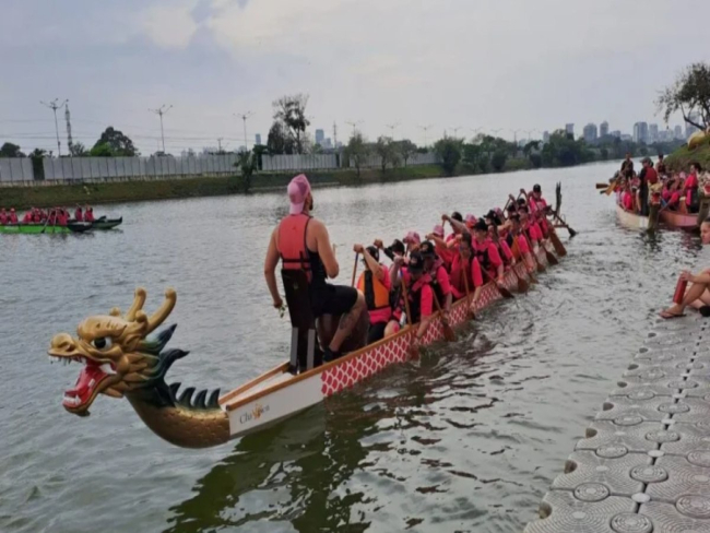 Remo ajuda mulheres a superarem sequelas do câncer de mama