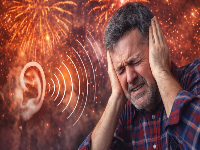 Os riscos dos fogos de artifício para a audição