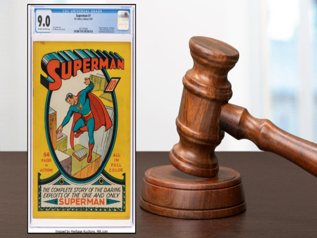 Quadrinho do Superman encontrado em sótão é vendido por R$ 49 mi