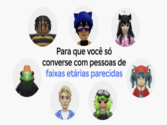 Roblox terá chat com verificação facial obrigatória por idade