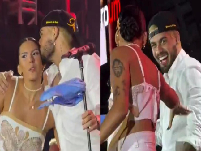 Ana Castela fala sobre reatar com Zé Felipe após show em navio