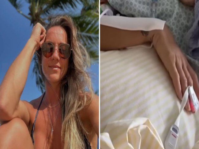 Influenciadora volta a mexer braço após tratamento pioneiro