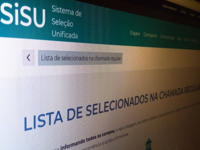 Sisu abre inscrições para 274 mil vagas nesta segunda (19)