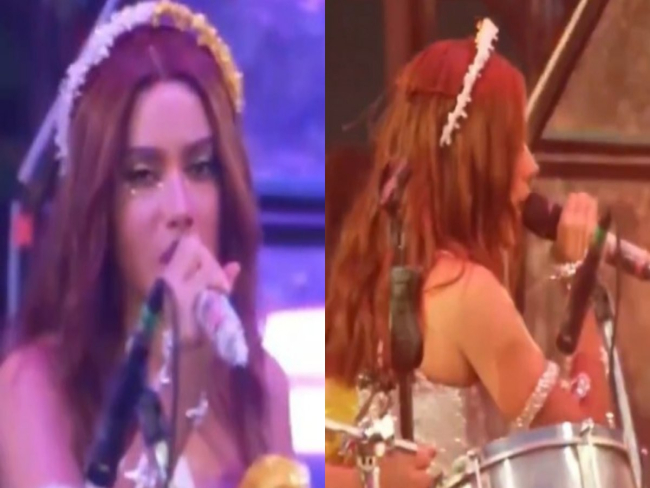 Anitta detona equipe na frente de multidão: