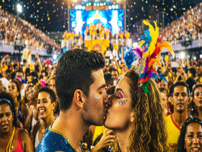 Beijar durante o Carnaval pode aumentar risco de infecções bucais