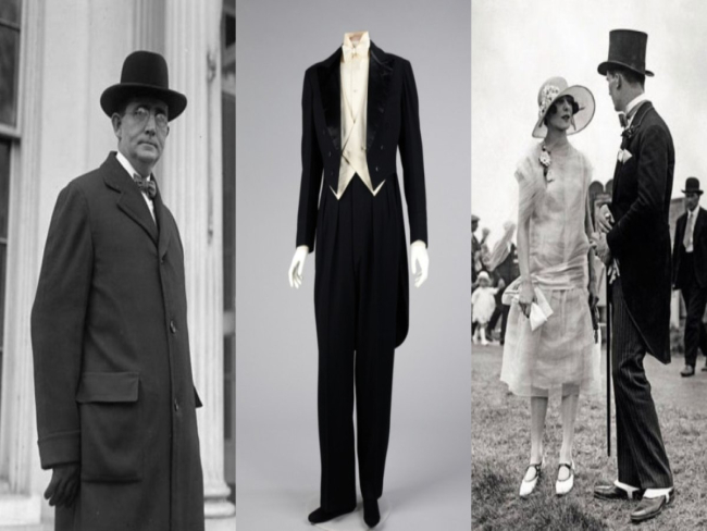 Como os homens se vestiam 100 anos atrás?