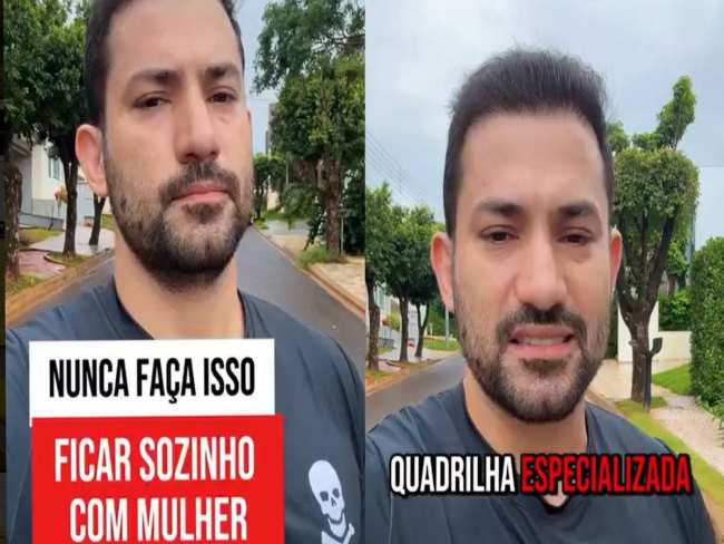 Lutador sugere que homens não se isolem com desconhecidas