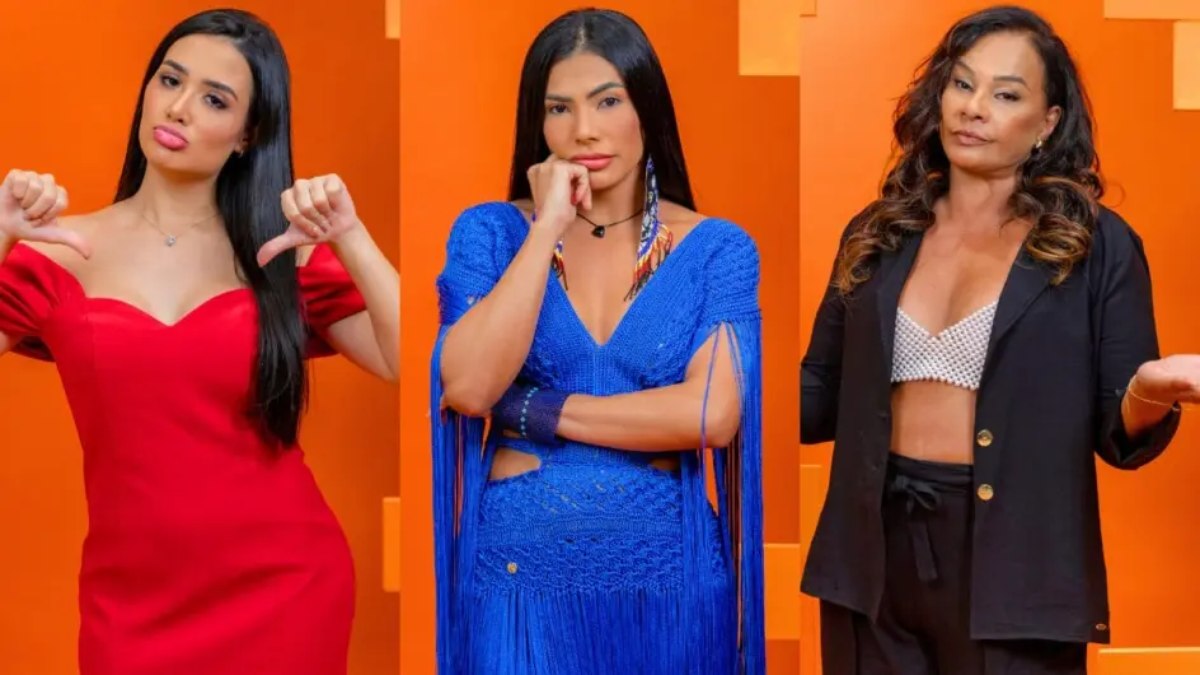 BBB 26: Jordana, Marciele e Solange se enfrentam no 12º paredão