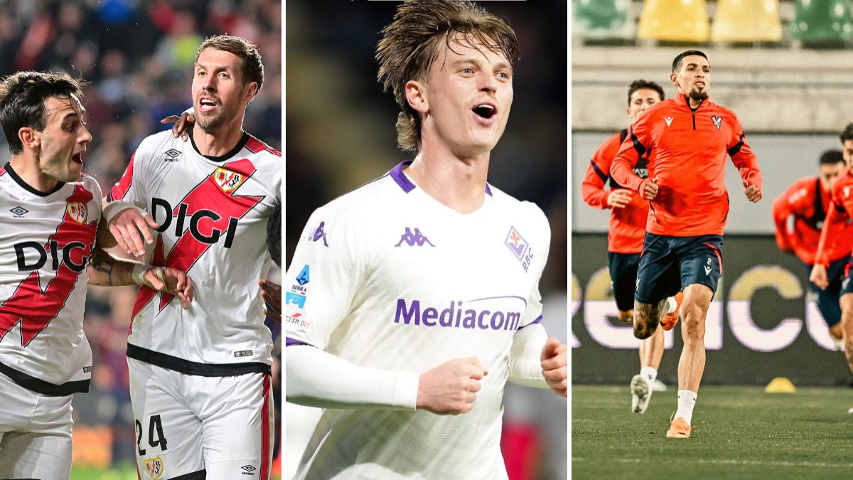 Conference: Rayo e Fiorentina favoritos, Palace sob risco; odds