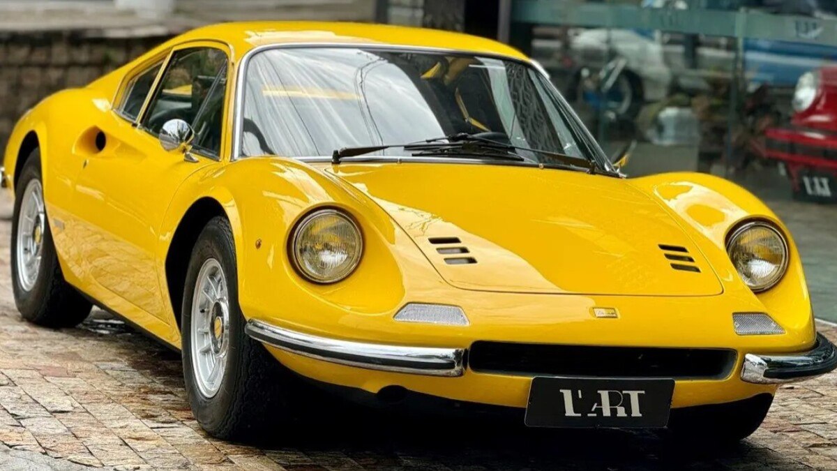 Leilão traz Ferrari clássica com lance inicial de R$ 3,45 mi