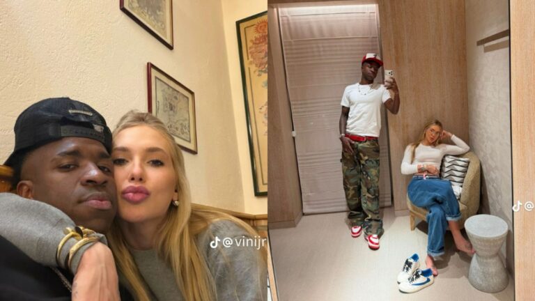 Vini Jr. abre álbum de fotos e se declara à Virginia Fonseca