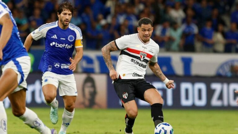 São Paulo x Cruzeiro: saiba onde assistir ao jogo de hoje, 04/04