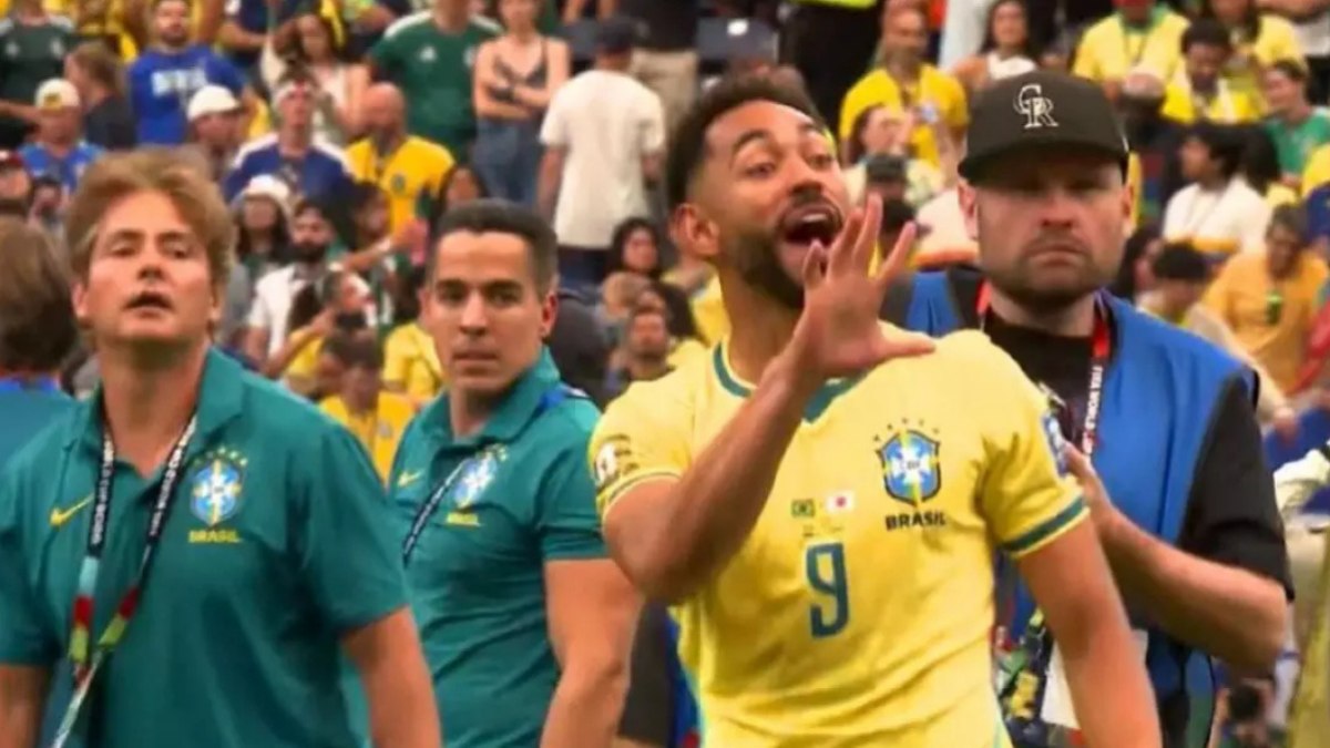 Matheus Cunha provoca jogador japonês que duvidou do Brasil