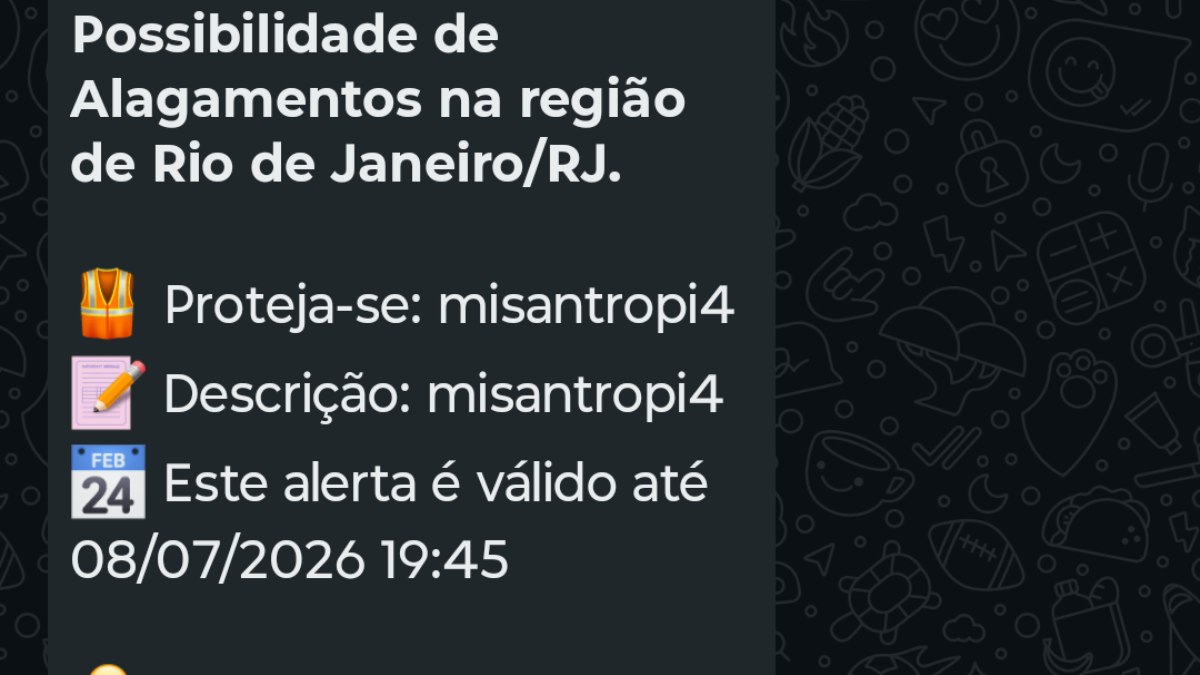 O que é misantropia? Alerta da Defesa Civil gera confusão