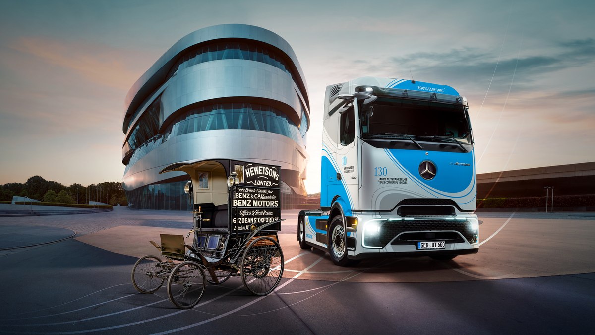 Mercedes Benz celebra 130 anos entre pioneirismo e eletrificação