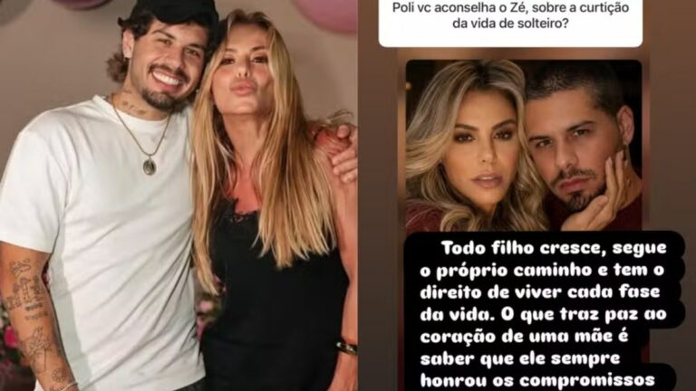 Poliana comenta sobre Zé Felipe solteiro: