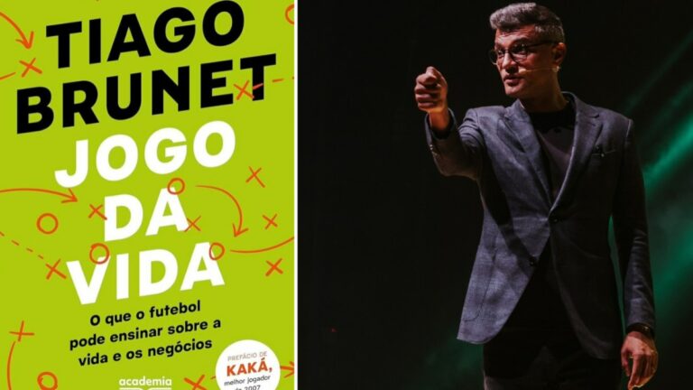 Tiago Brunet agradece carinho do público em noite de autógrafos