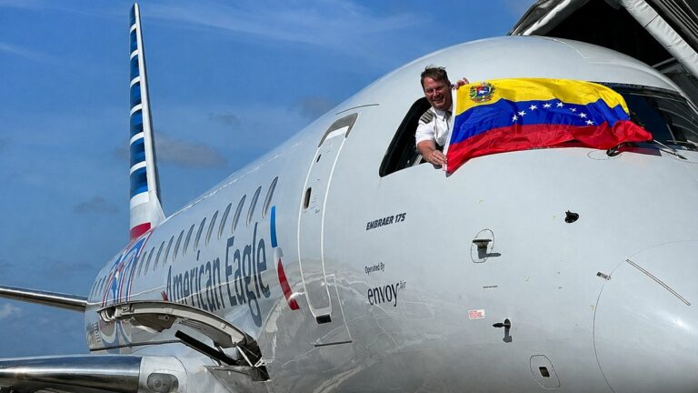 American Airlines retoma voos para a Venezuela, em setembro