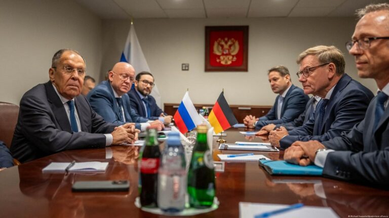 Ministros do Exterior de Alemanha e Rússia se encontram pela 1ª vez desde 2022