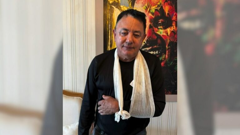 Pai de Cristiano Araújo é atropelado pela própria caminhonete