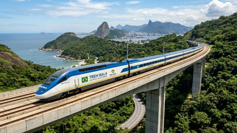 Projeto de trem bala entre RJ e SP vai sair? Veja o cronograma