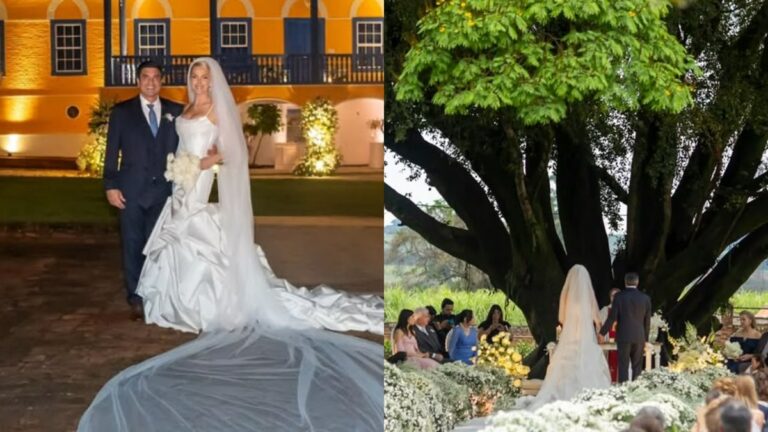 Ana Hickmann revela detalhes de fazenda luxuosa onde se casou